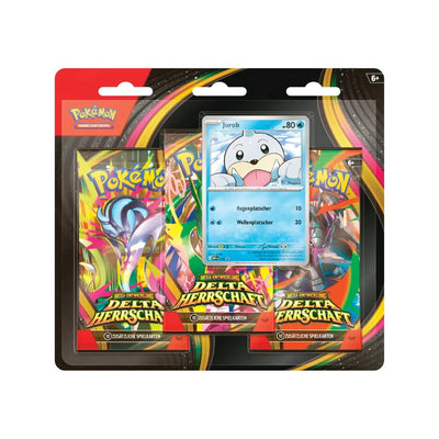 Pokémon - Mega-Entwicklung Delta-Herrschaft 3-Pack-Blister Jurob - DE