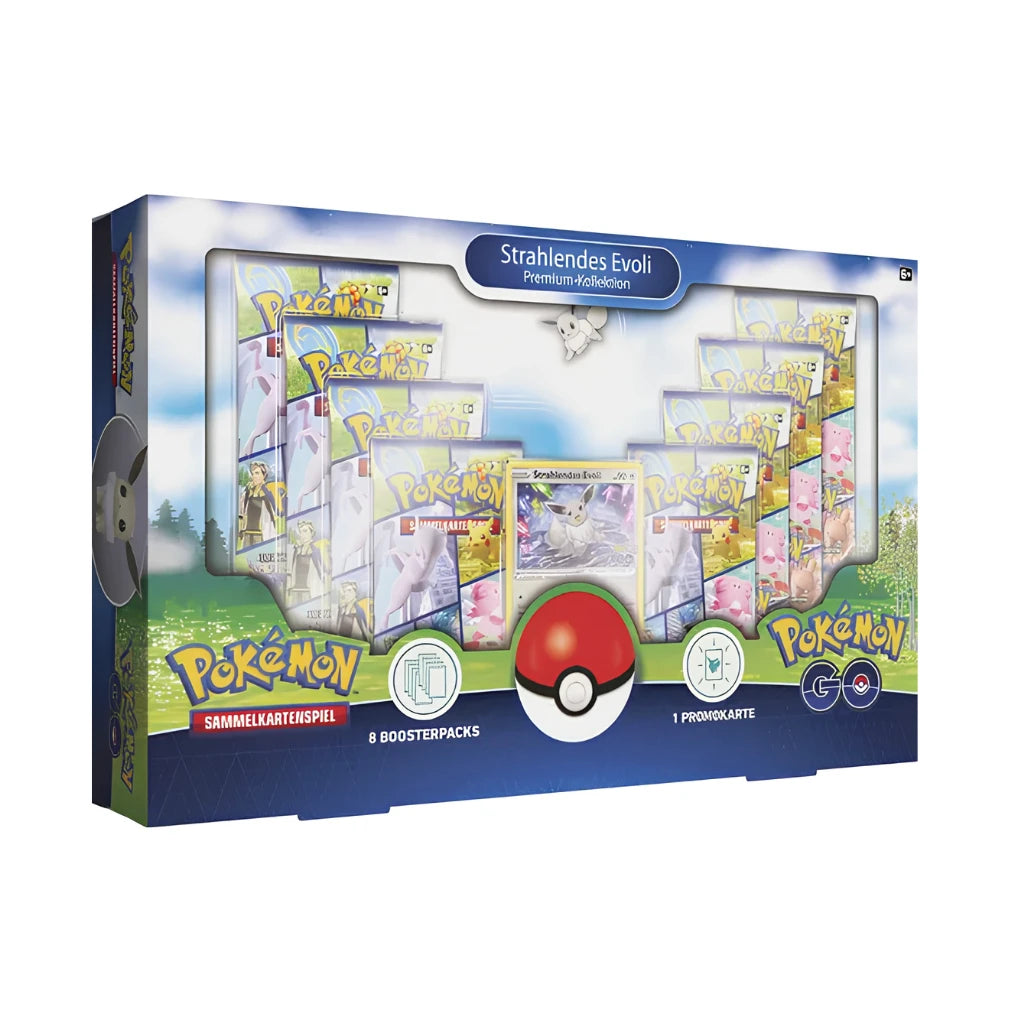 Pokémon - Pokémon GO Premium Collectie Stralend Evoli - Duits