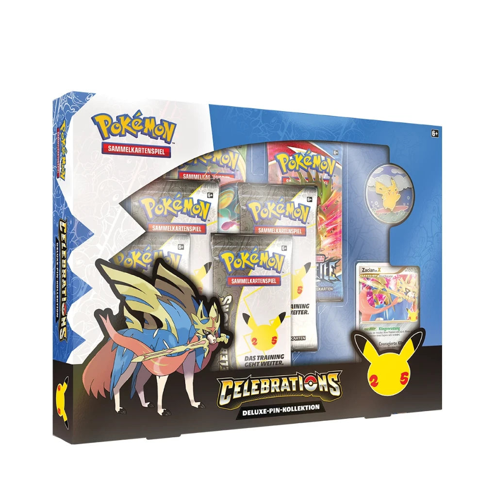Pokémon - Celebrations Deluxe-Pin-Collection box - Duits