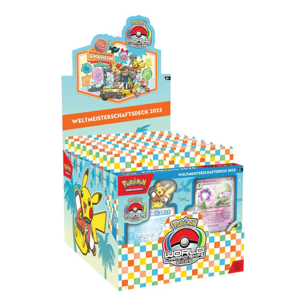 Pokémon - Weltmeisterschaftsdeck Display 2025 - DE
