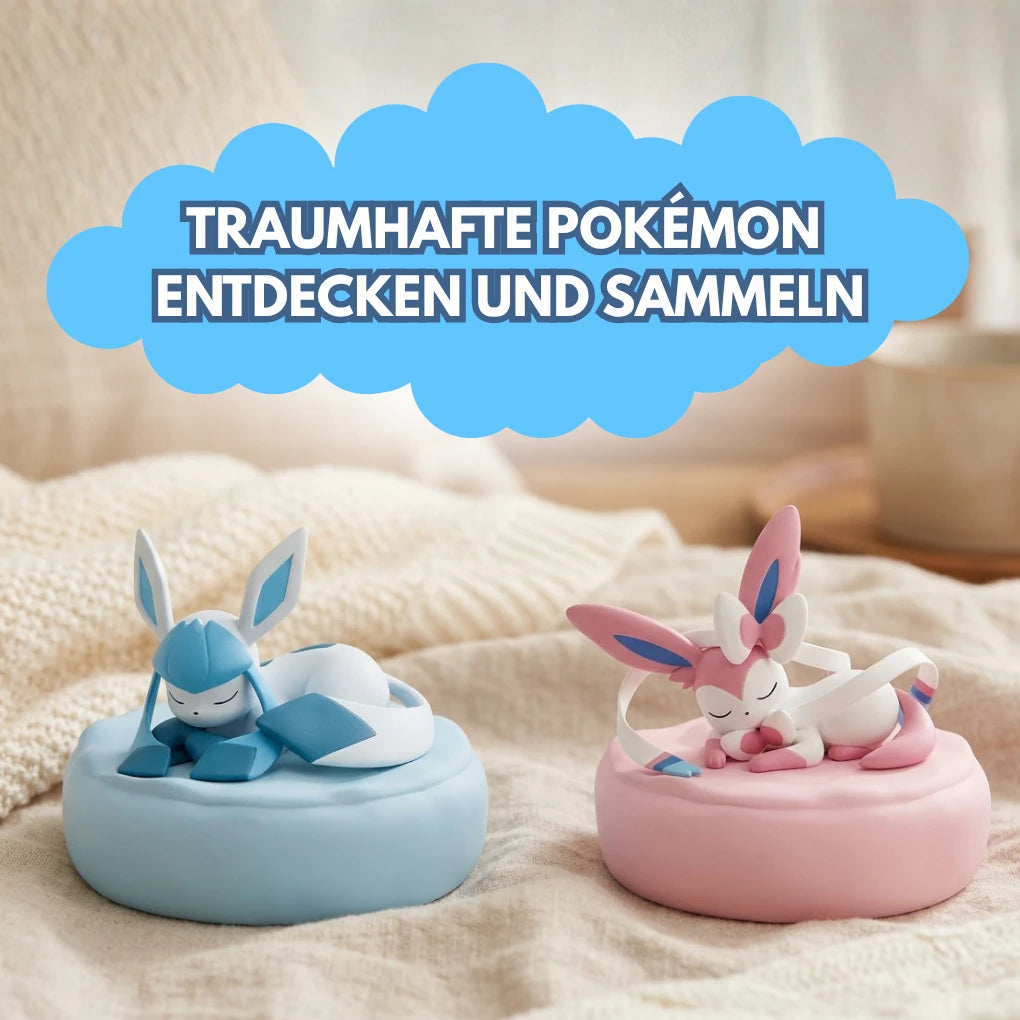 Pokémon Eeveelutions Sleeping Series Blind Box – Evoli & ontwikkelingen verzamelbeeldje