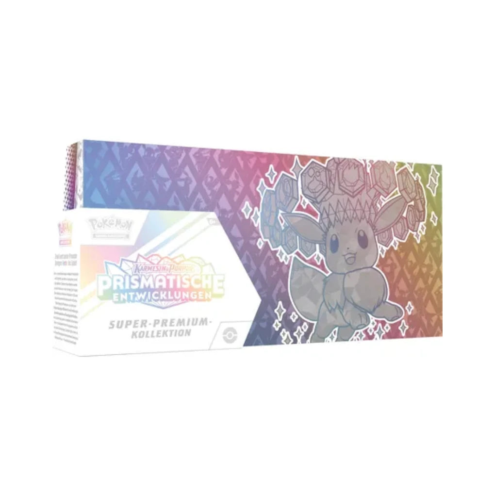 Pokémon - Prismatische Entwicklungen Super Premium Collection Box - German