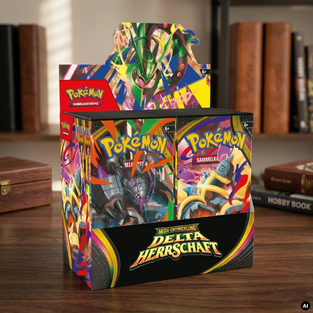Pokémon - Mega-Entwicklung Delta-Herrschaft ME06 Booster Display - German