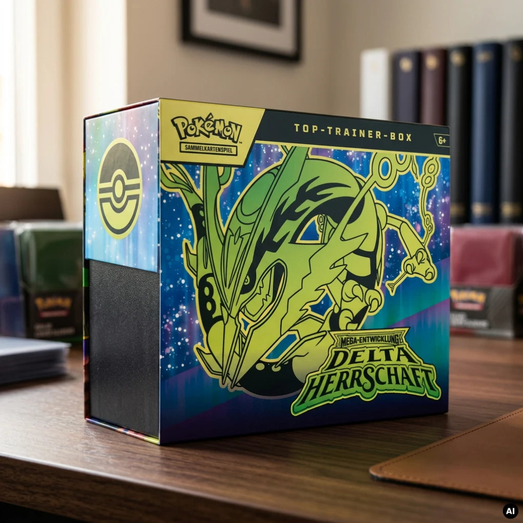 Pokémon - Mega-Entwicklung Delta-Herrschaft Top-Trainer-Box - Duits