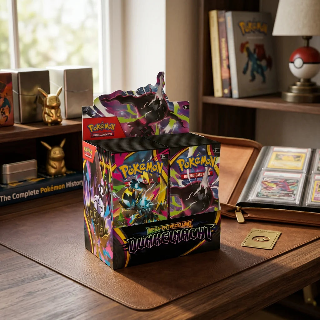 Pokémon - Mega Evolution: Dark Night Booster Display - German