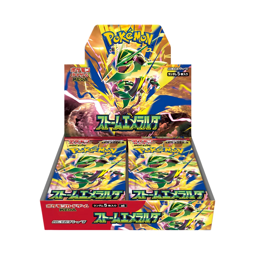 Pokémon - Storm Emerald 30er Display - Japans