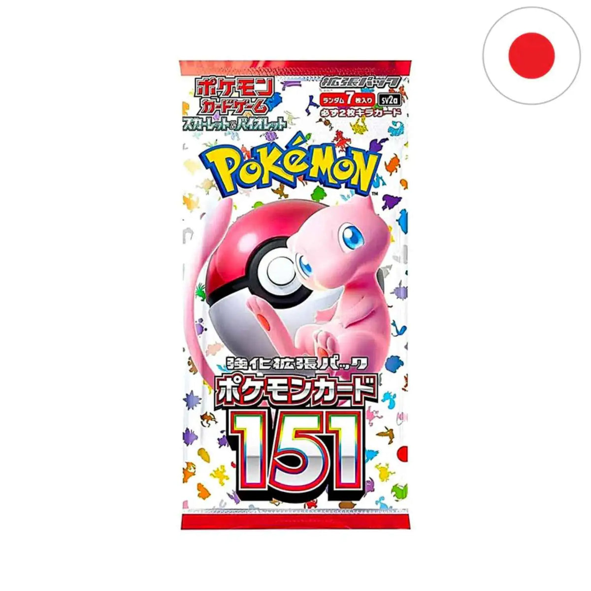 Pokémon - 151 (SV2A) Booster Pack - JPN