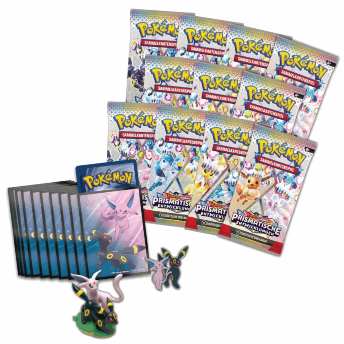 Pokémon - Prismatische Entwicklungen Premium Figuren Kollektion - DE