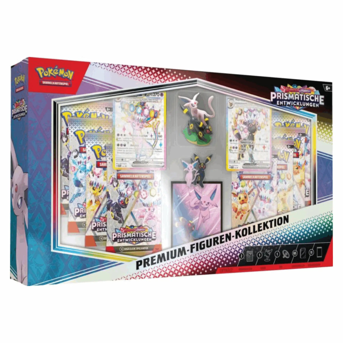 Pokémon - Prismatische Entwicklungen Premium Figuren Kollektion - DE