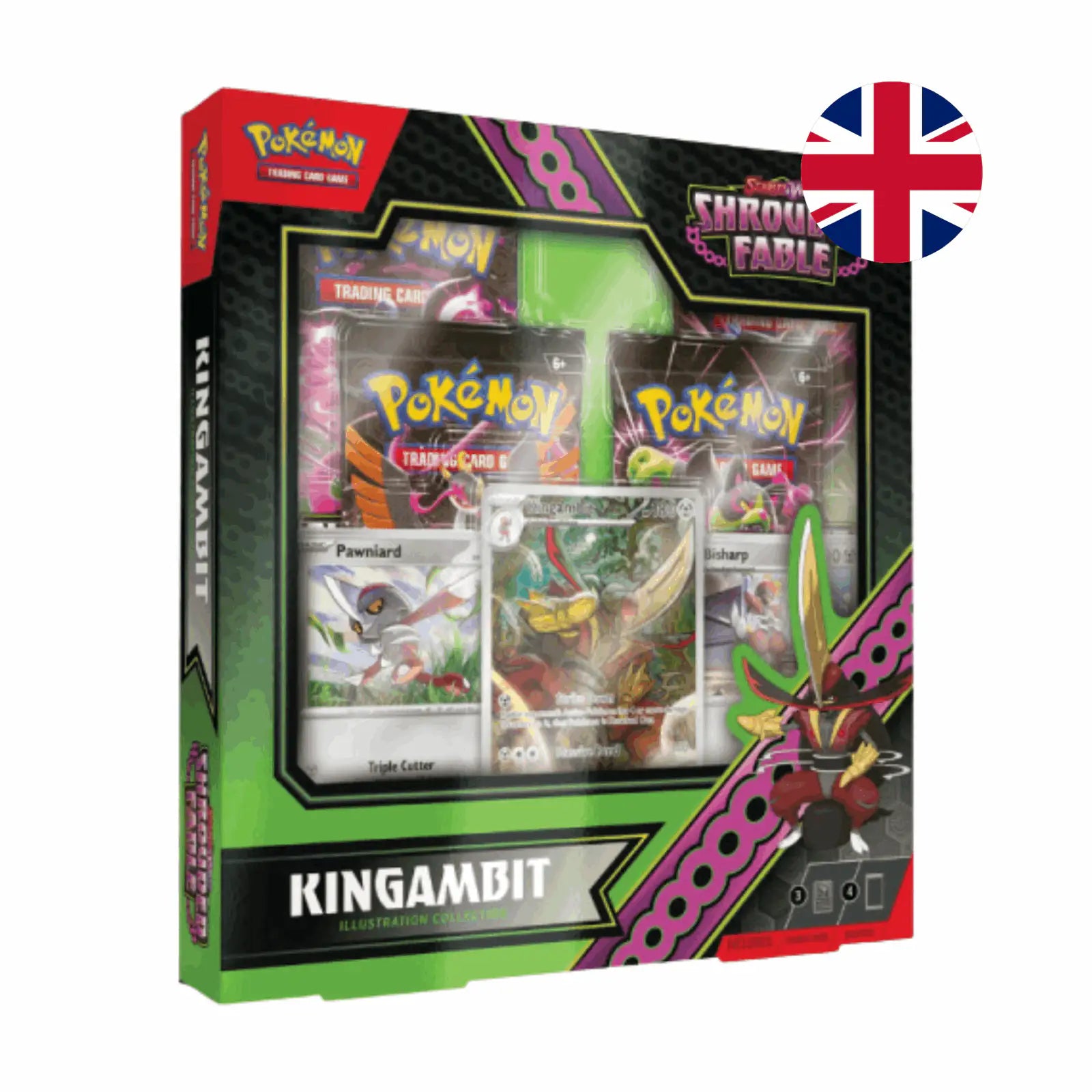 Pokémon - Shrouded Fable Kingambit Illustriation Collection Box - EN