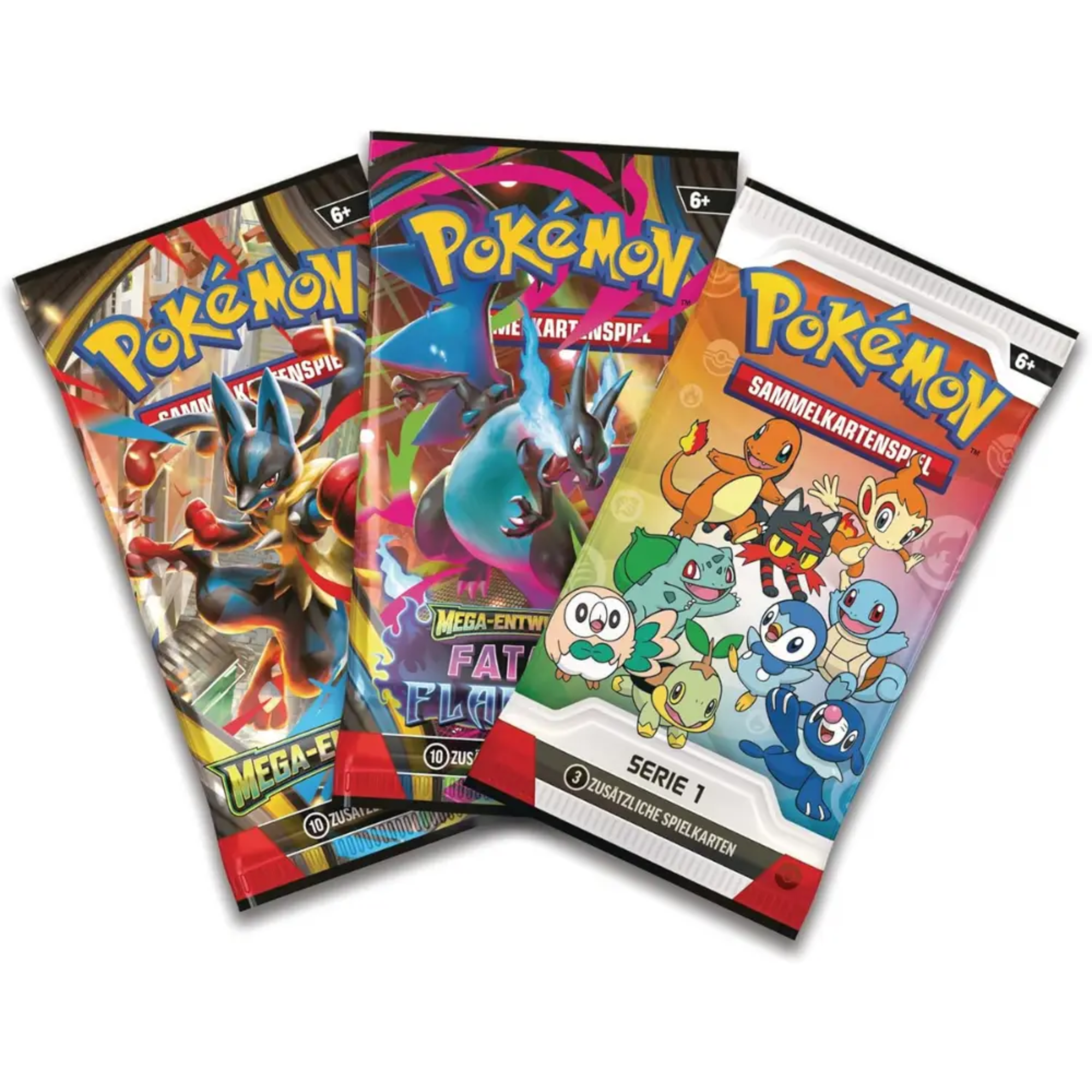 Pokémon - Eerste Partner Illustratie Kollektion Box Serie 1 - Duits