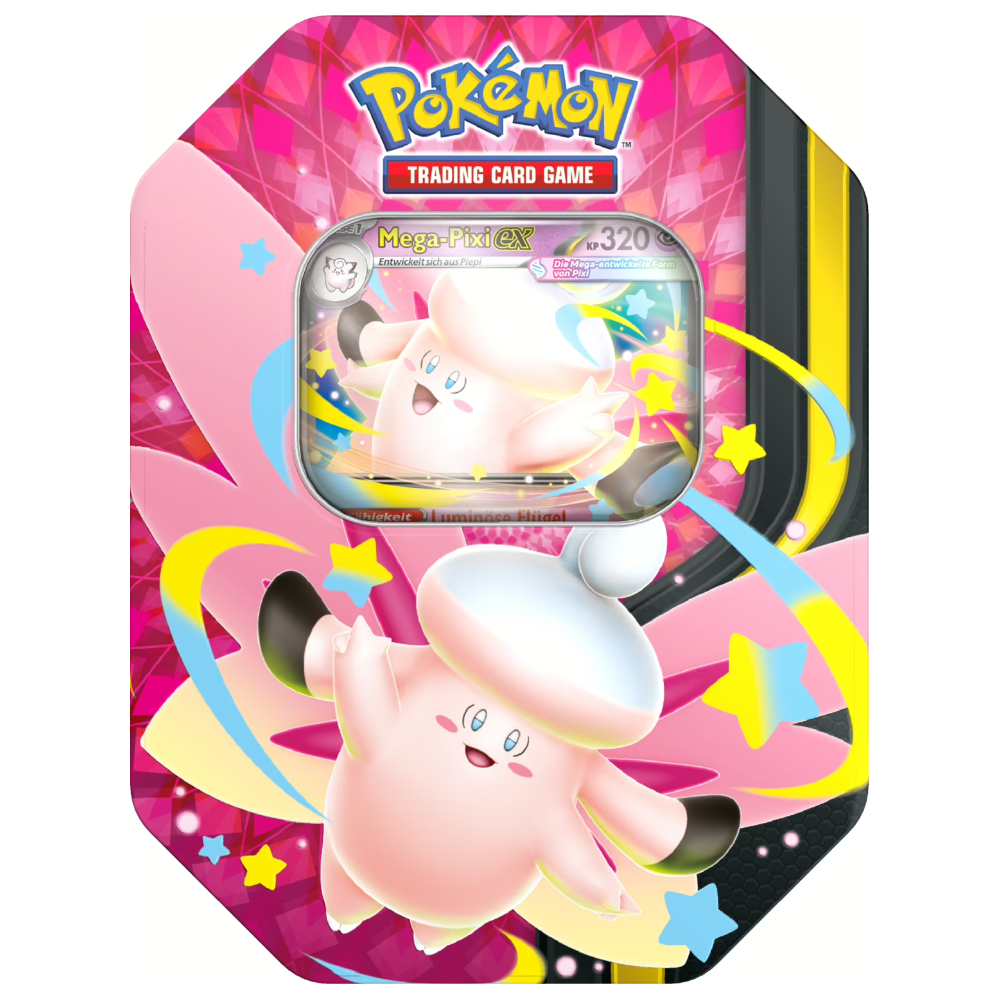 Pokémon - Mega-Entwicklung Tin box #129 Mega-Pixi - Duits