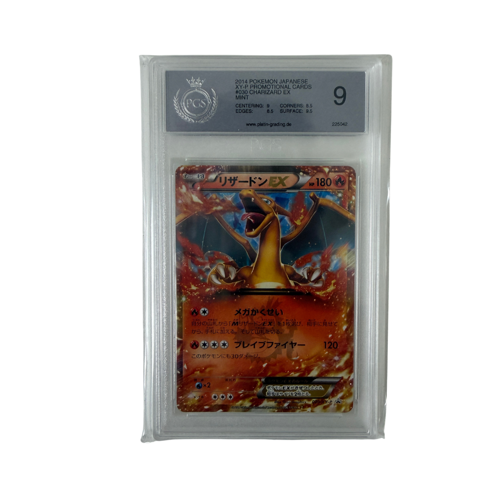 Pokémon - Charizard EX #030/XY-P (CoroCoro Promo) – PGS 9 Mint