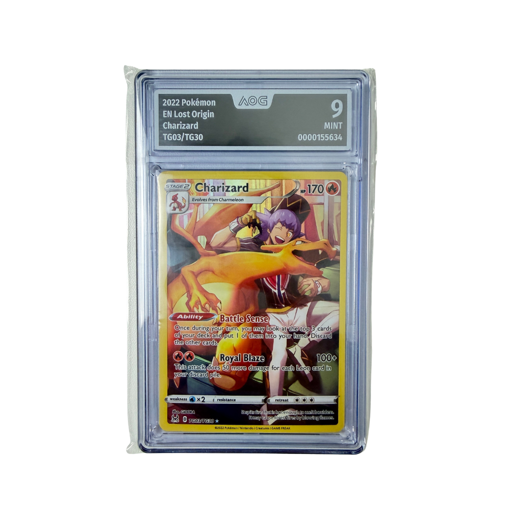 Pokémon - Charizard #TG03/TG30 (Lost Origin) – AOG 9 Mint