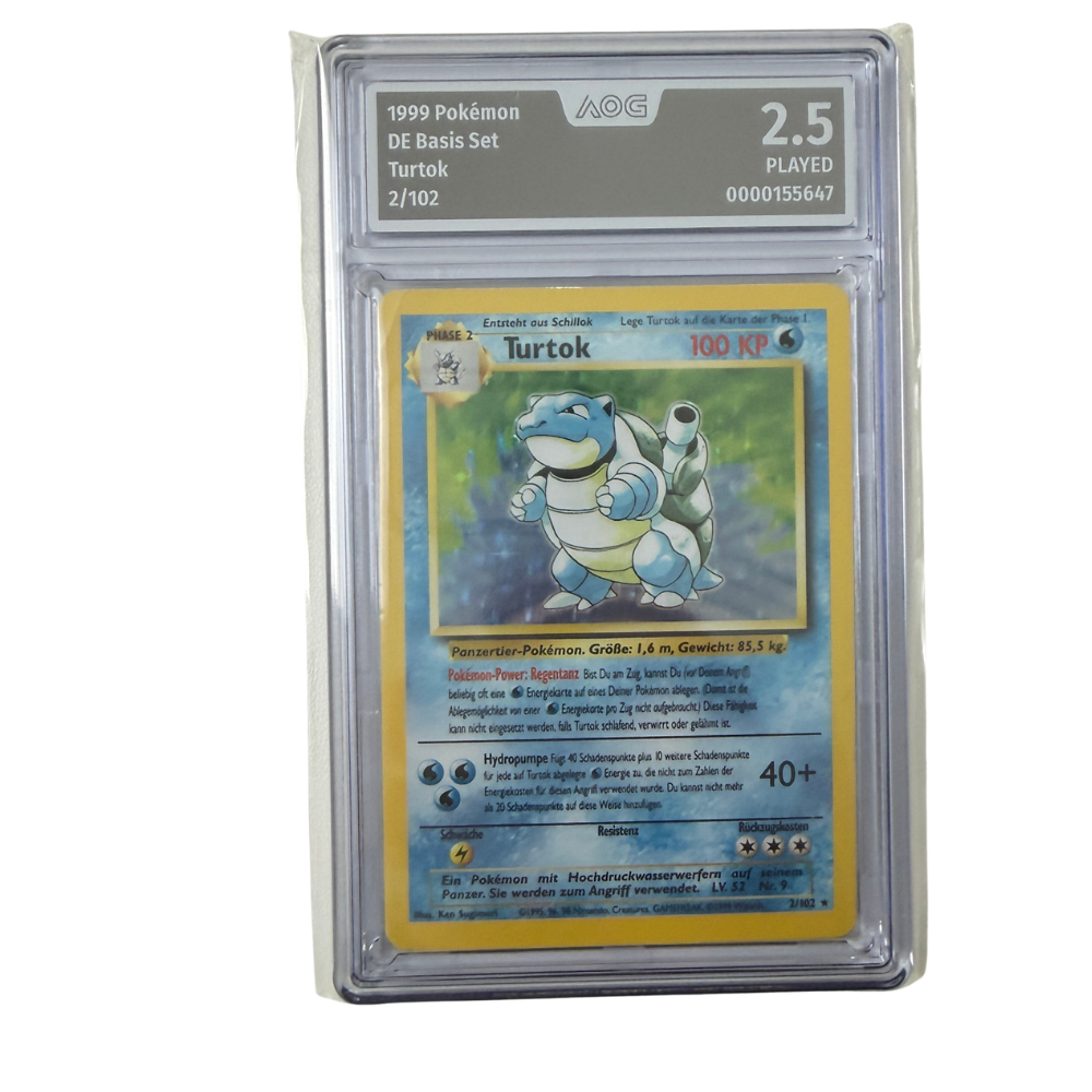 Pokémon - Turtok #2/102 (Basis Set Holo) – AOG 2.5 Played