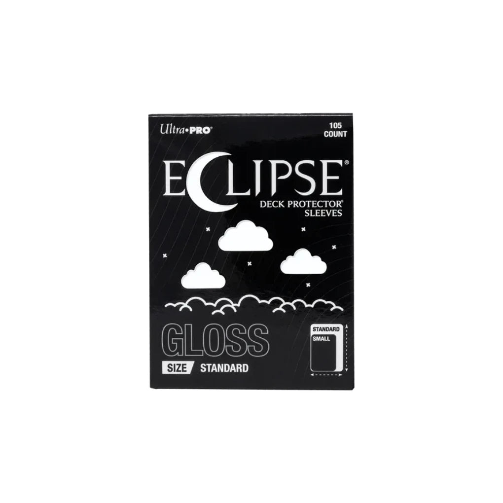 Ultra Pro - Eclipse Gloss Kartenhüllen Arktisweiß | 105 Stück