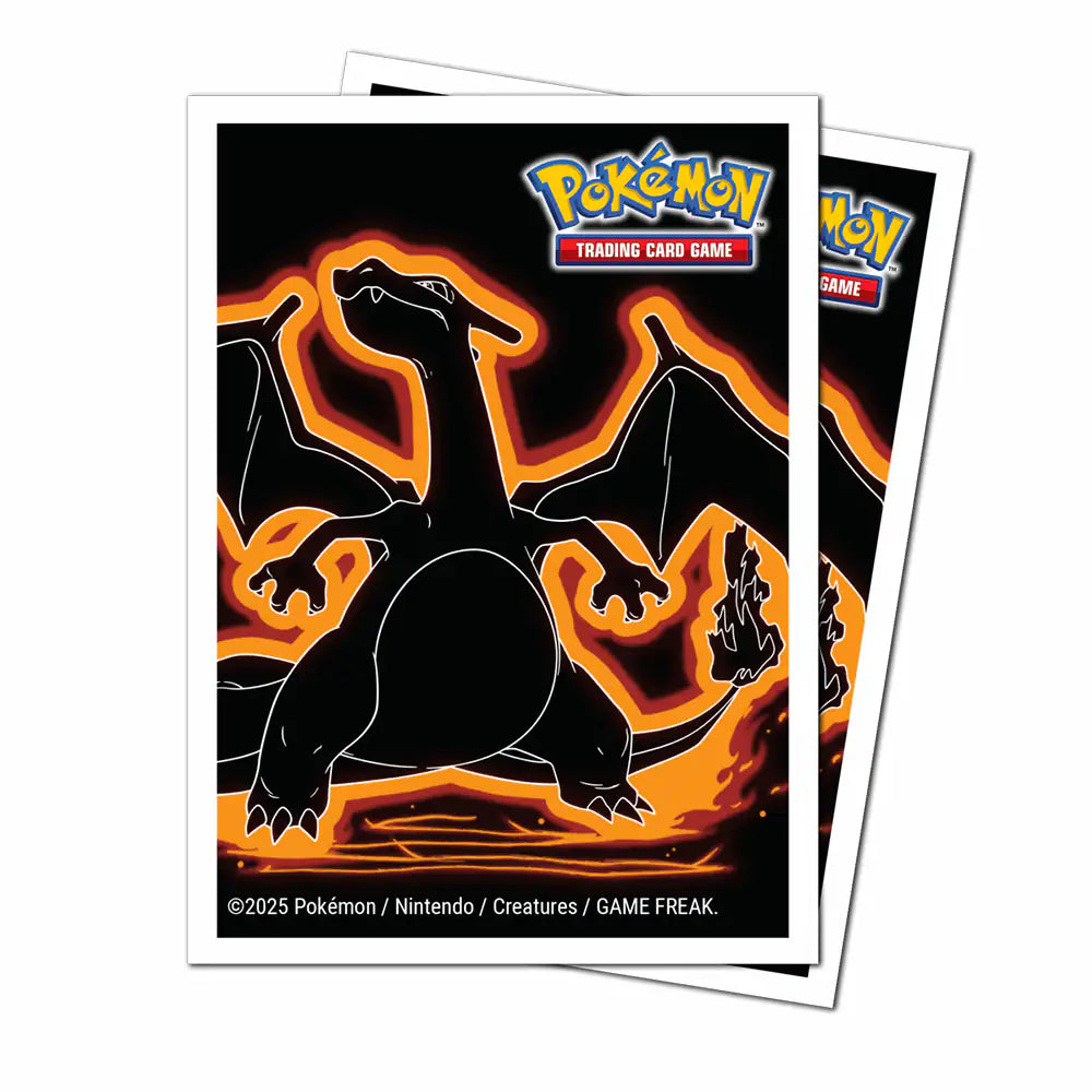 Ultra Pro - Neon Kanto Apex Glurak Sleeves | 105stk