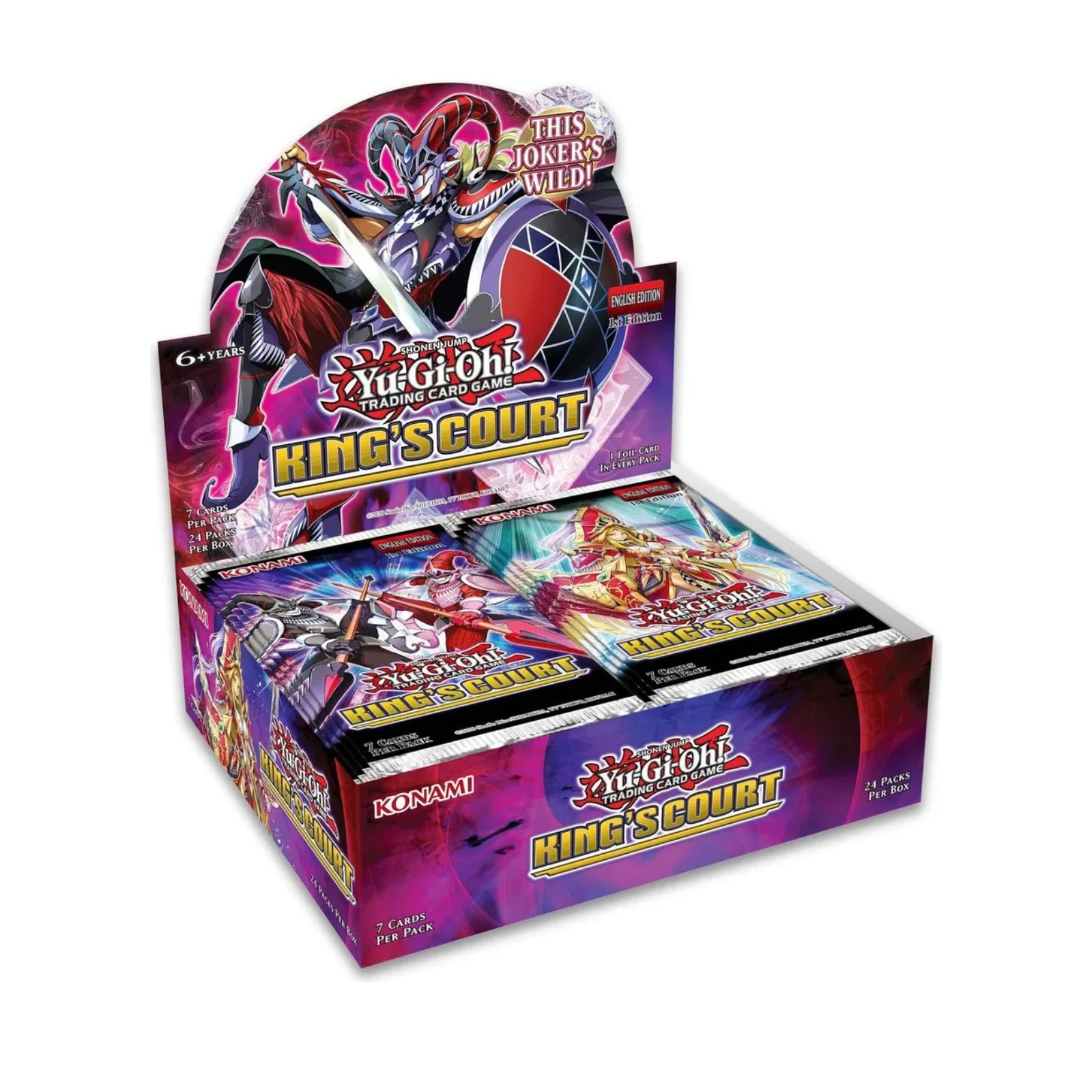 Yu-Gi-Oh! - King's Court Booster Display - EN