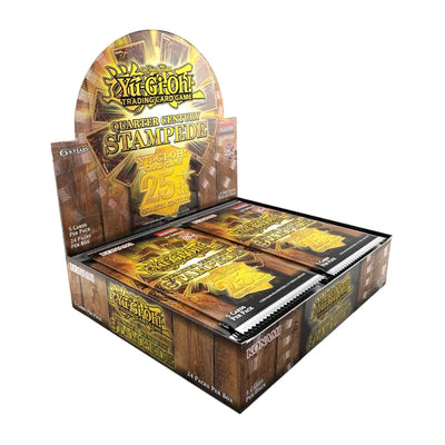 yugioh stampede booster box Yu-Gi-Oh!! Trading Card Game: Quarter Century Stampede Booster Box