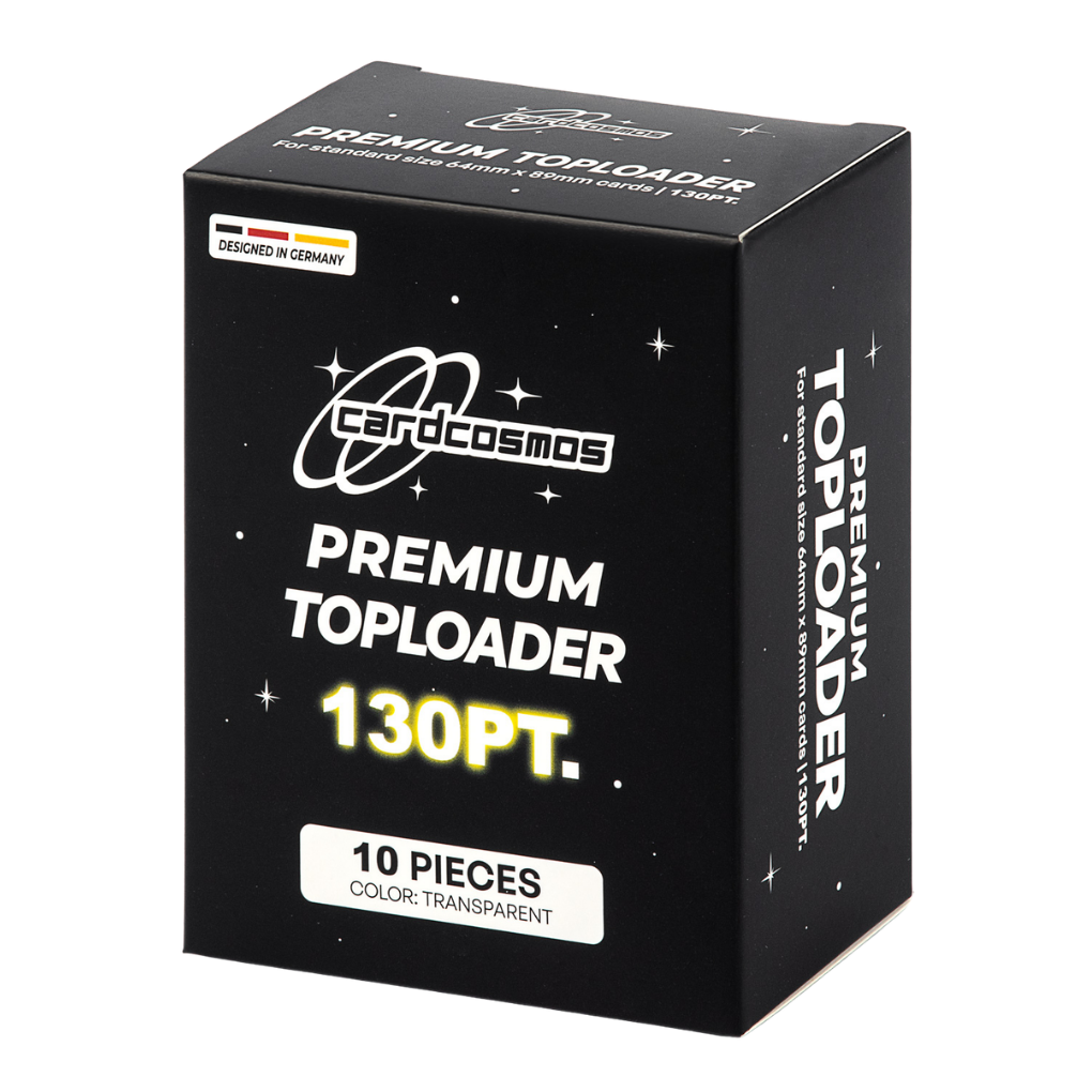 cardcosmos - 3" x 4" Premium Top Loader 130PT | 10 stuks