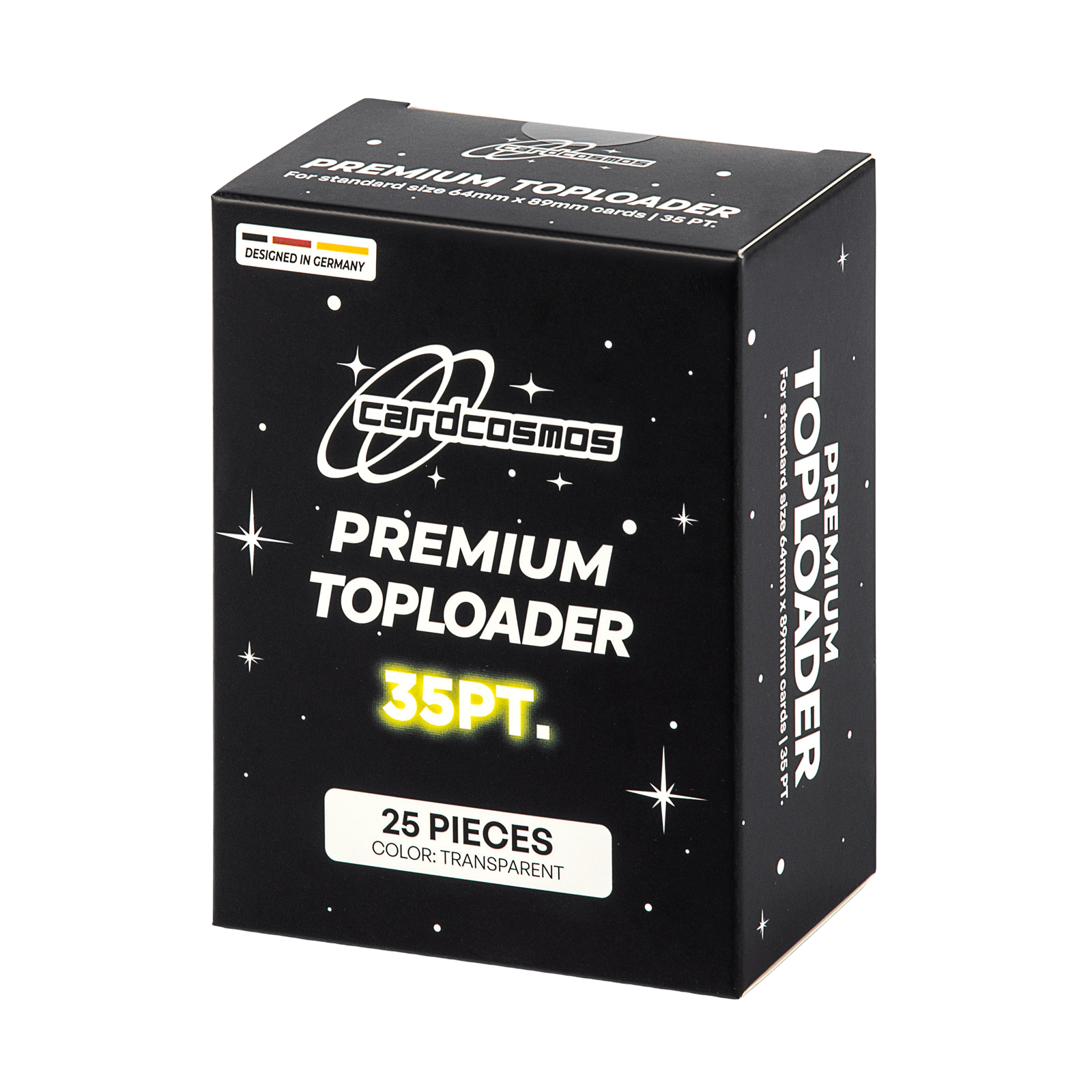 cardcosmos - 3" x 4" Premium Top Loader 35PT | 25 stuks