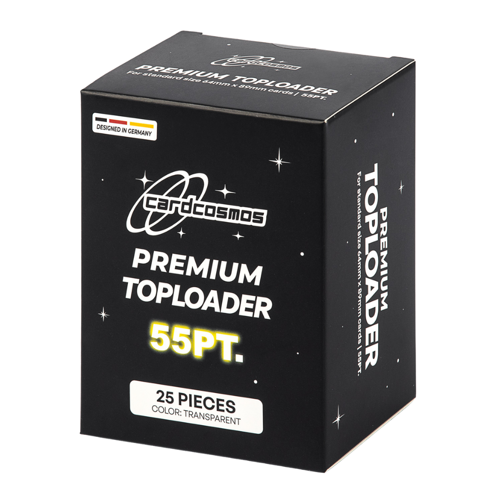 cardcosmos - 3" x 4" Premium Top Loader 55PT | 25 stuks
