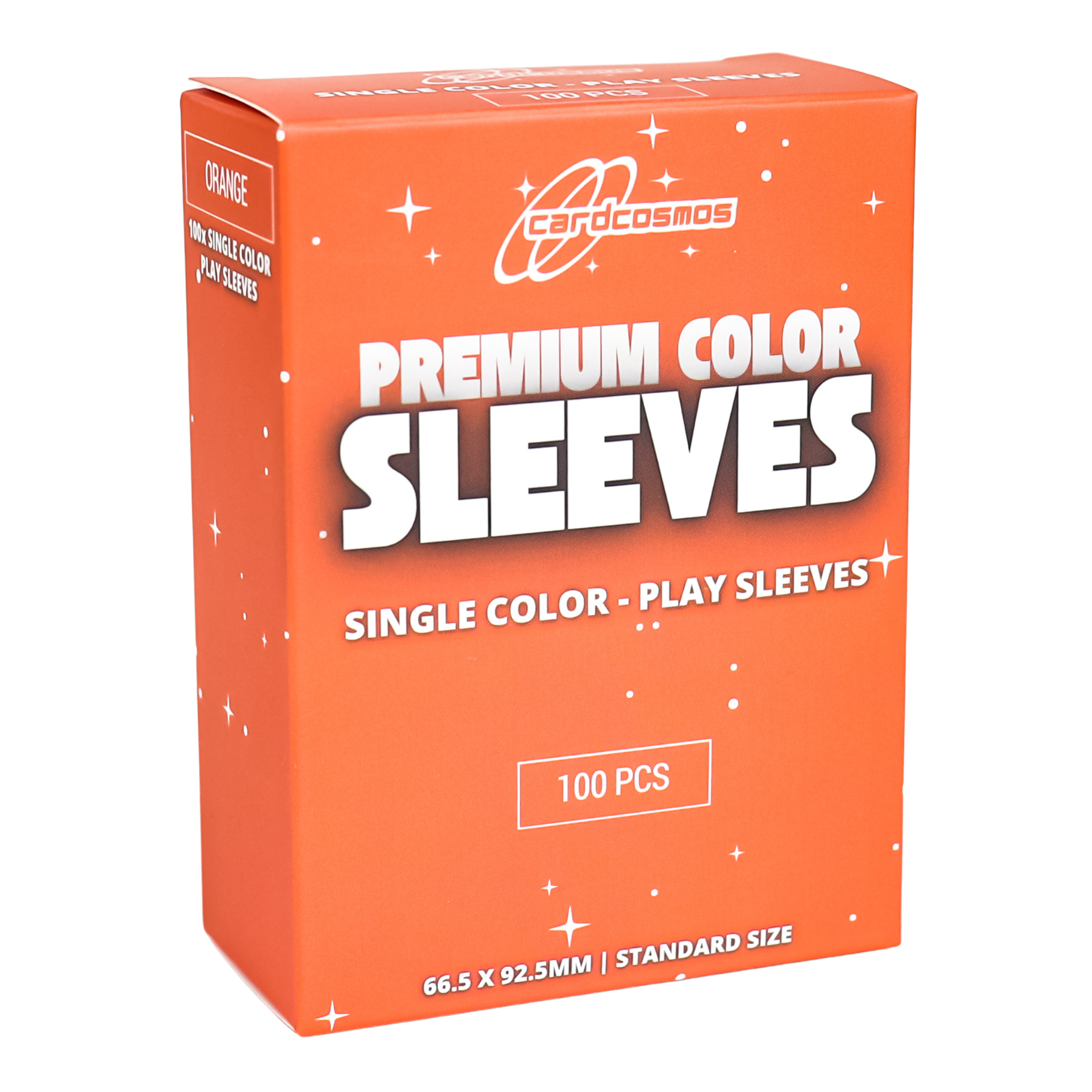 cardcosmos - Premium Color Matte Sleeves Orange | 100stk