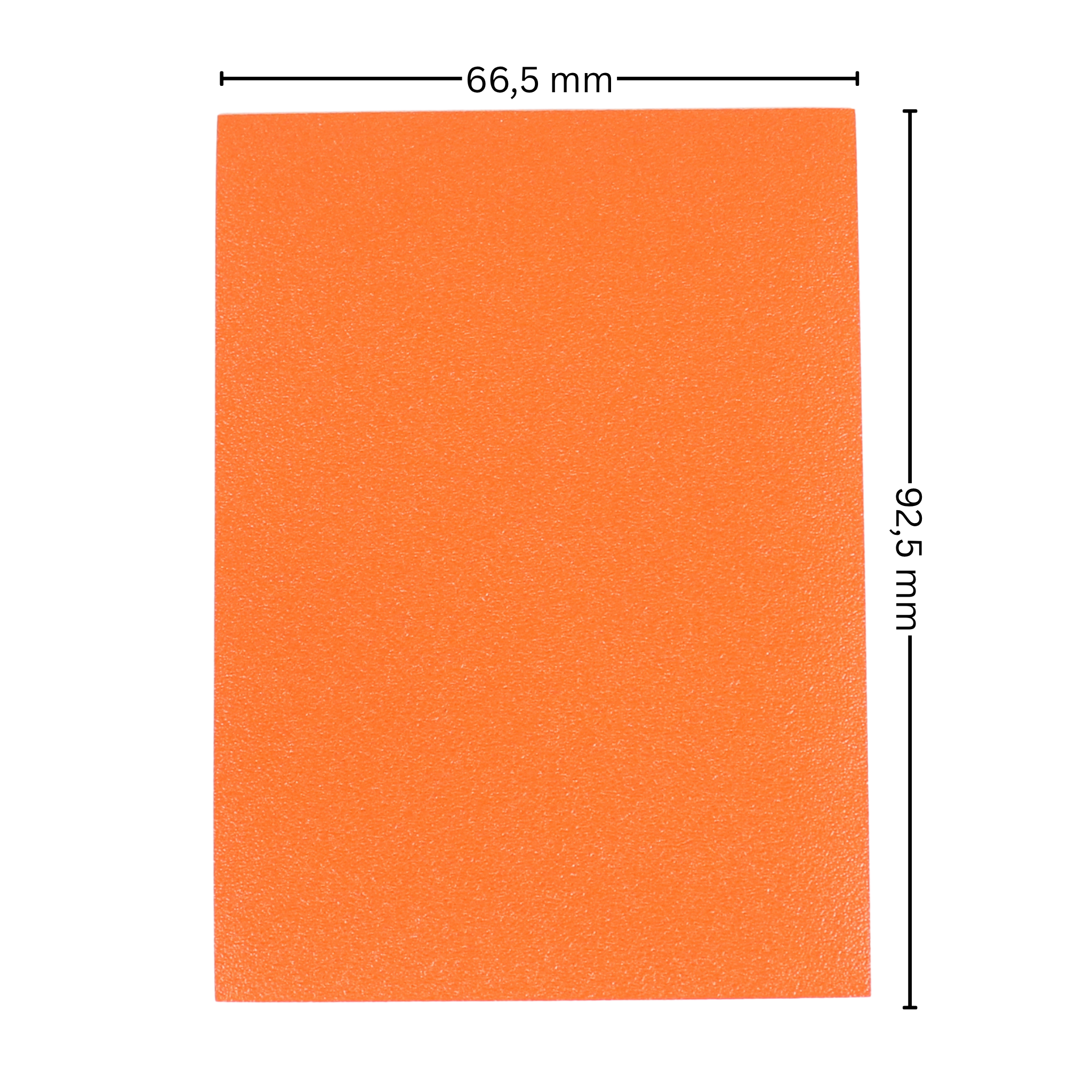cardcosmos - Premium Matte Sleeves Orange | 100 pcs