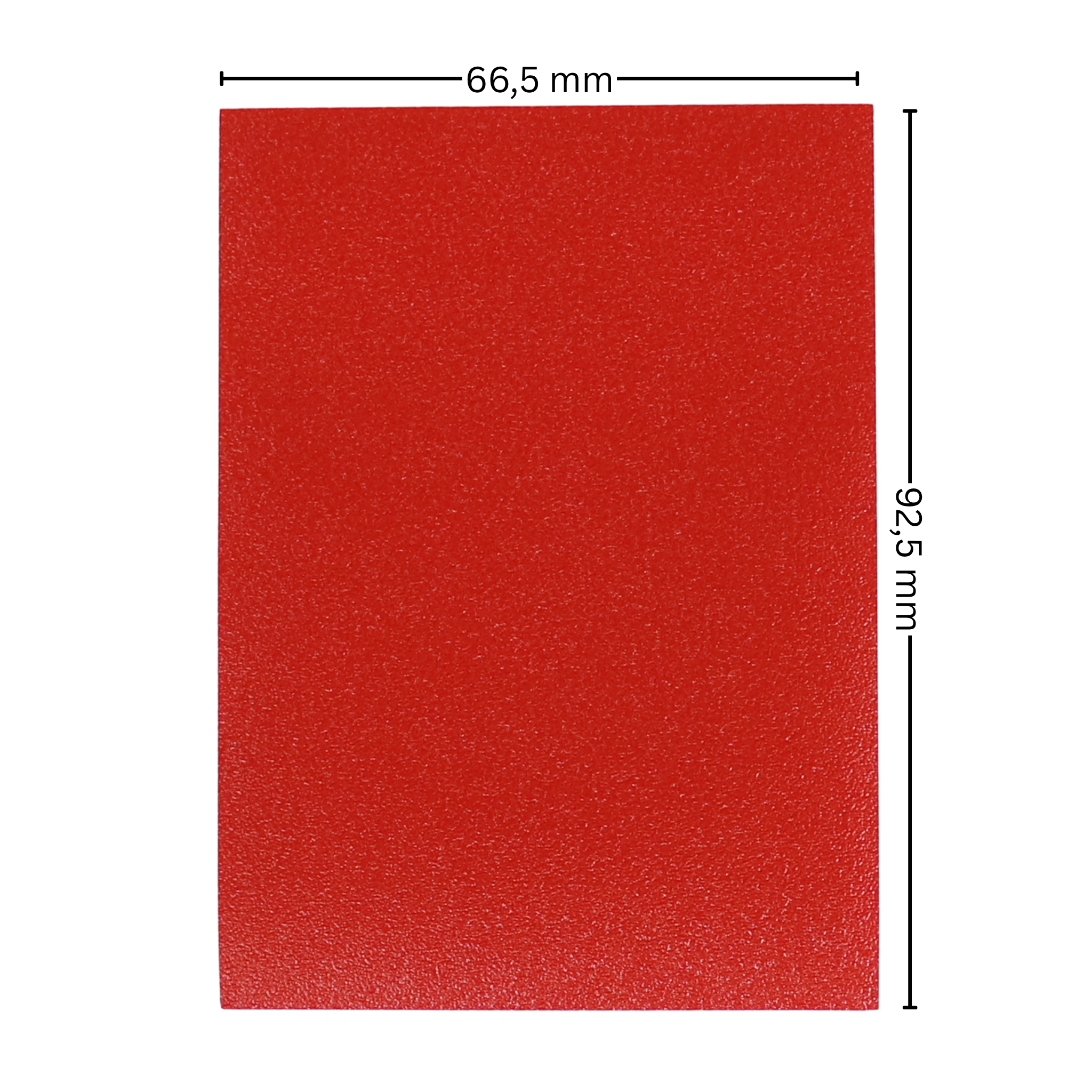 cardcosmos - Premium matte sleeves Rood | 100stk