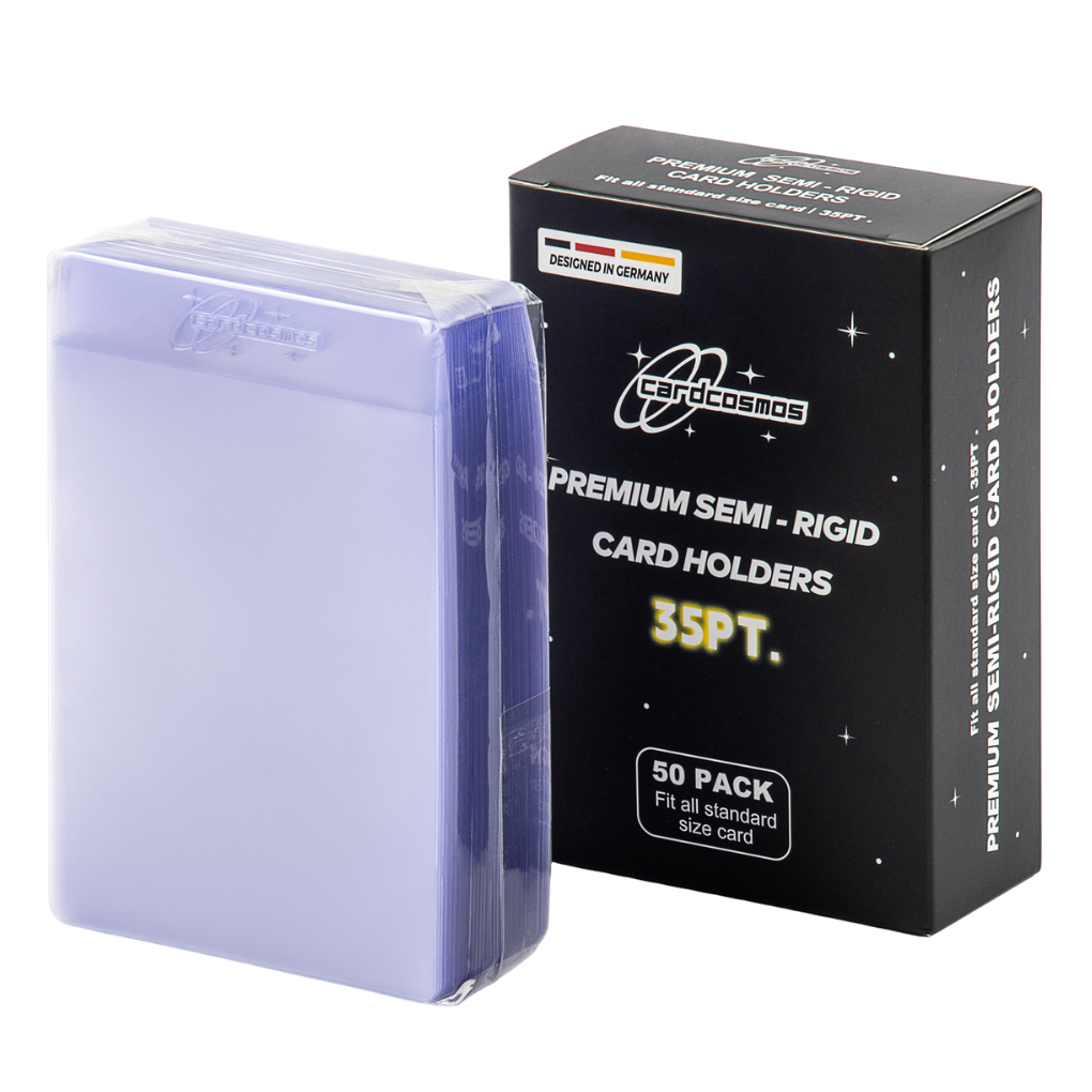 cardcosmos - Premium Semi-Rigid Card Holders 35PT | 50 stuks
