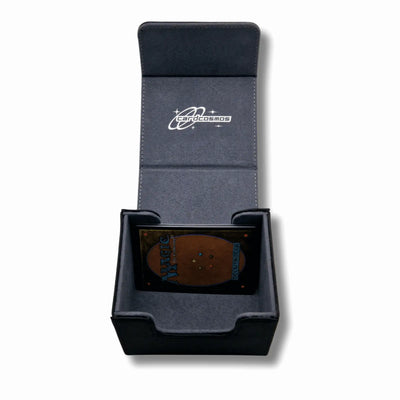 cardcosmos - 100+ Premium Deck Box - Schwarz