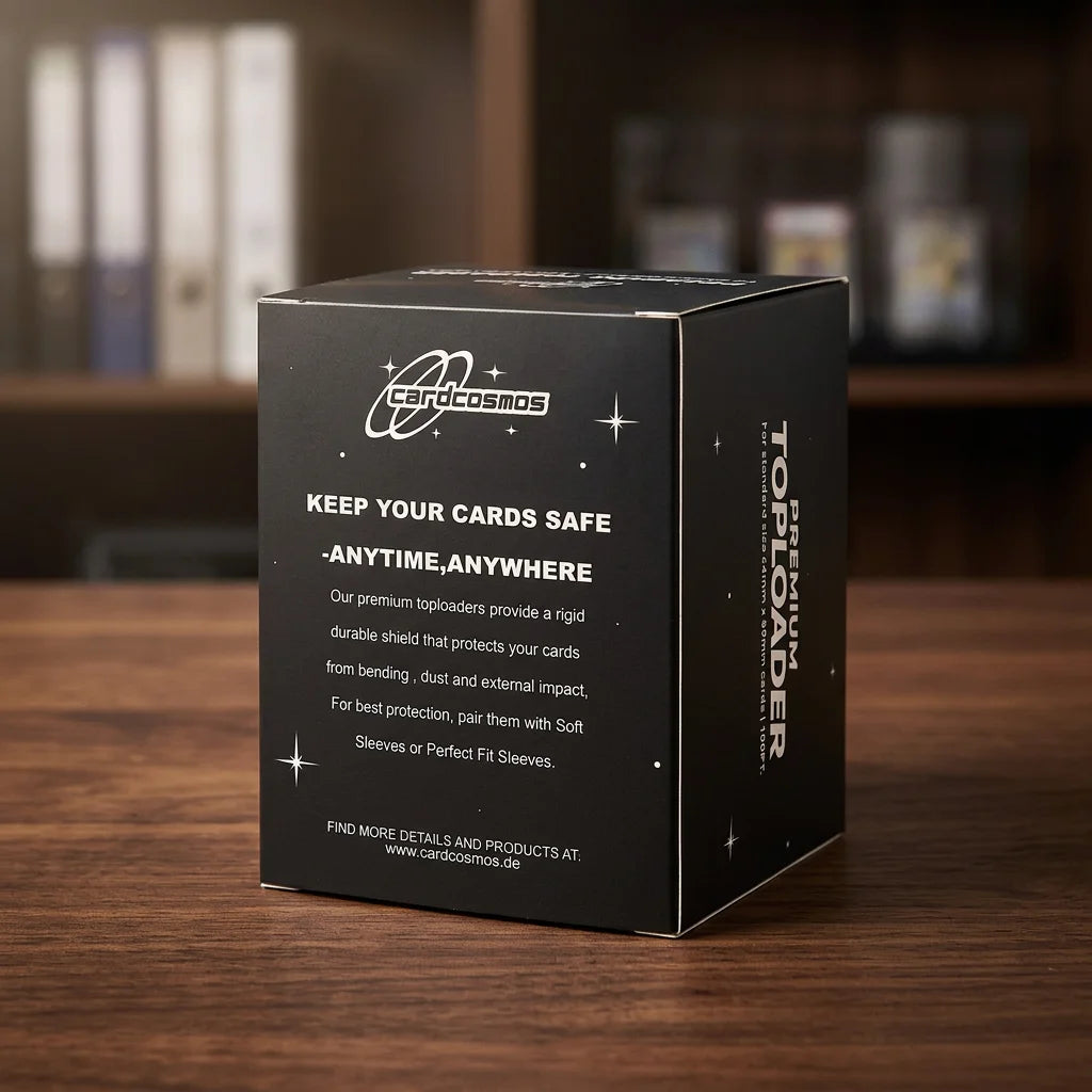 cardcosmos - 3" x 4" Premium Toploader 100PT | 25 stuks