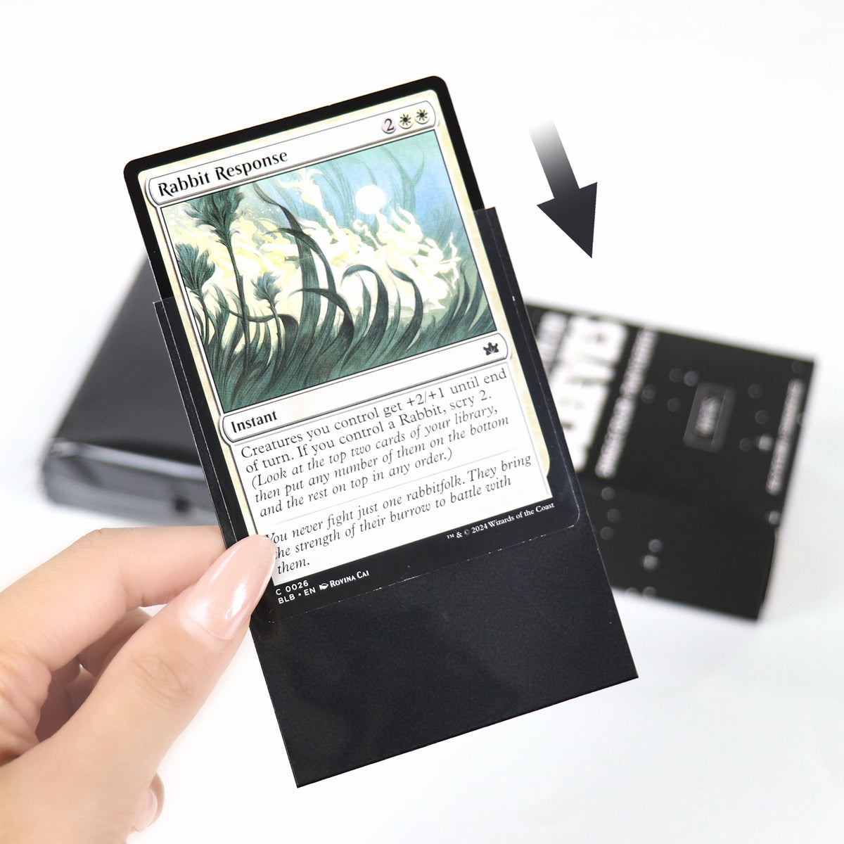 cardcosmos - Premium Matte Sleeves Black | 100stk