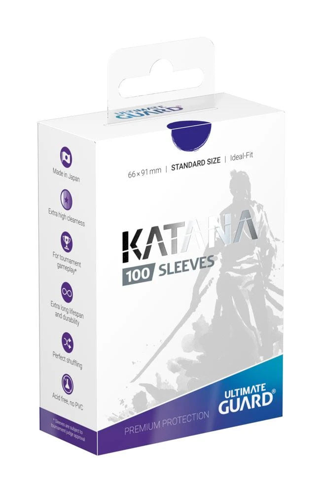 Ultimate Guard Katana Sleeves Standard Size Blue – 100 pieces