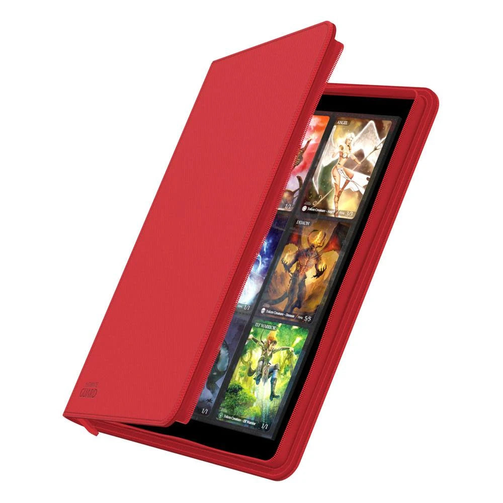 Ultimate Guard Zipfolio 360 18-Pocket Xenoskin Rood