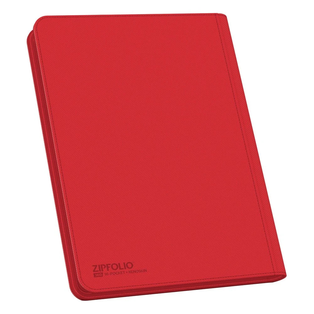Ultimate Guard Zipfolio 360 18-Pocket Xenoskin Rood