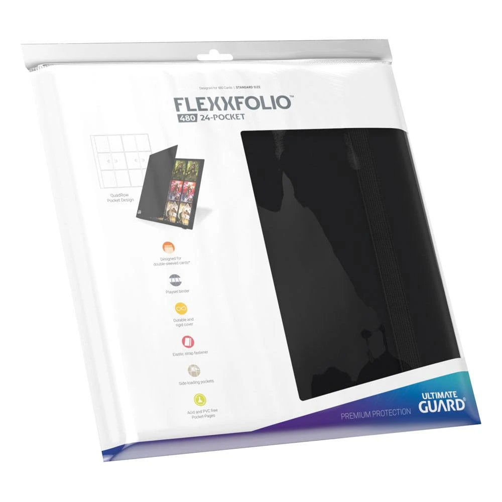 Ultimate Guard Flexxfolio 480 24-Pocket Zwart