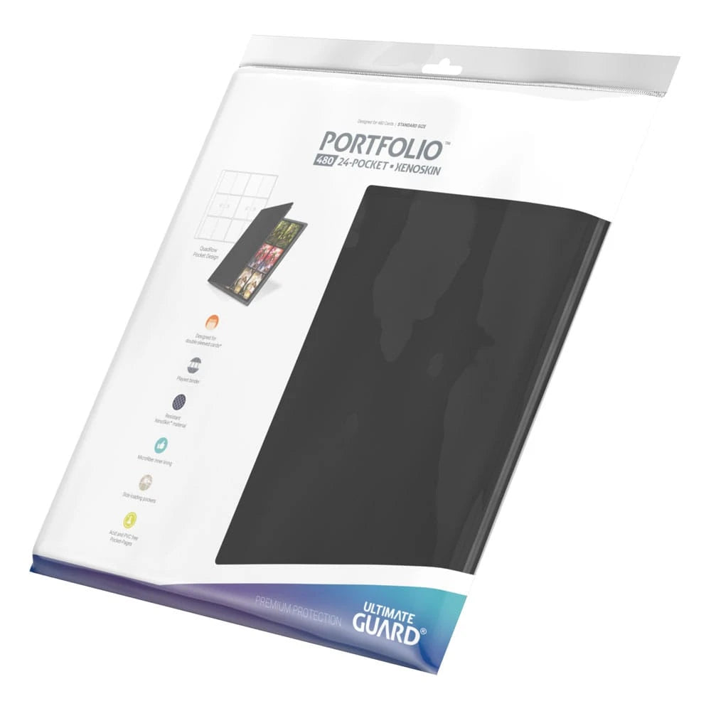 Ultimate Guard Portfolio 480 24-Pocket Xenoskin Zwart