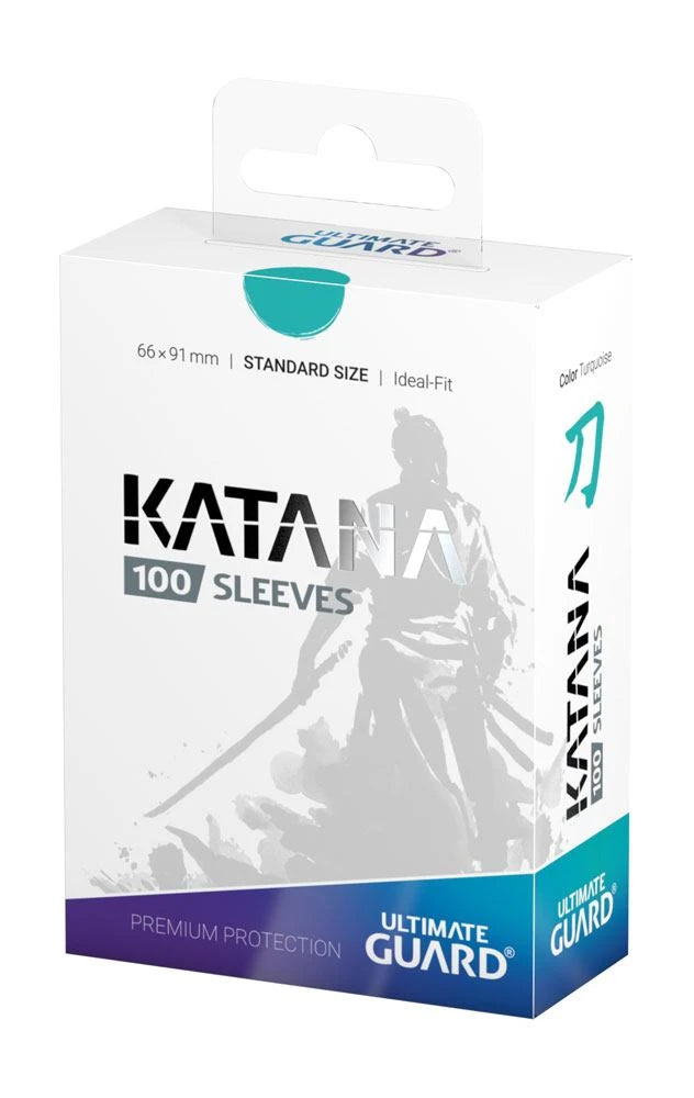 Ultimate Guard Katana Sleeves Standard Size Turquoise – 100 pieces
