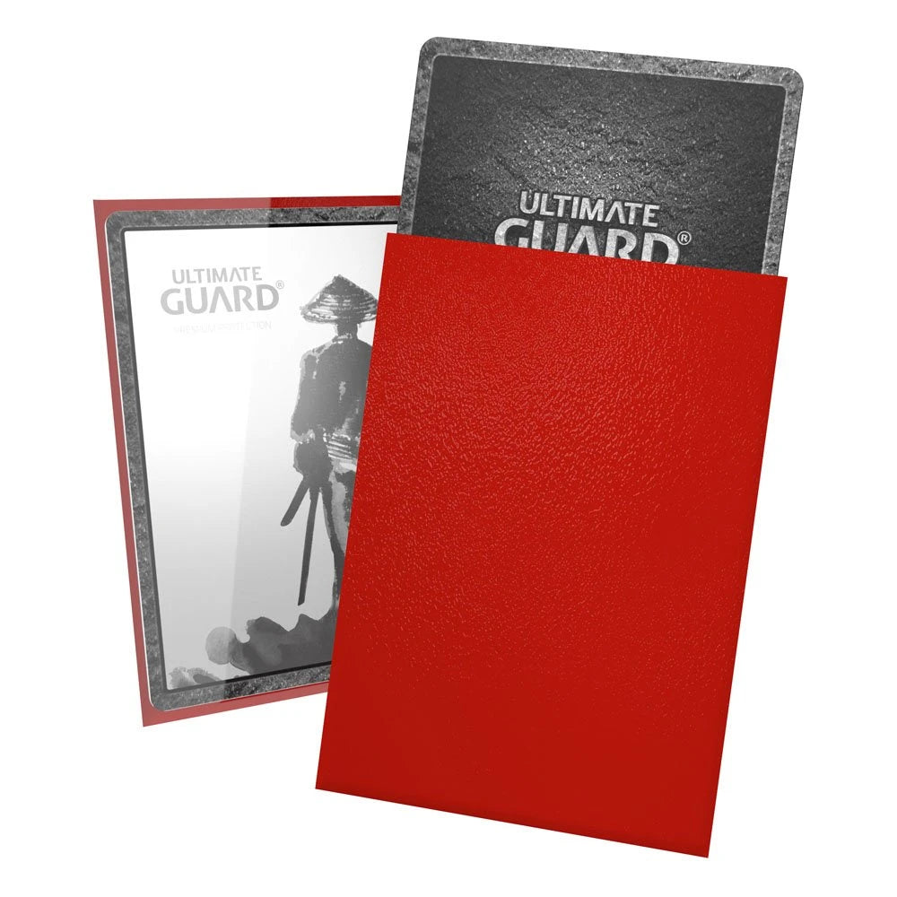Ultimate Guard Katana Sleeves Japanese Size Red – 60 pieces
